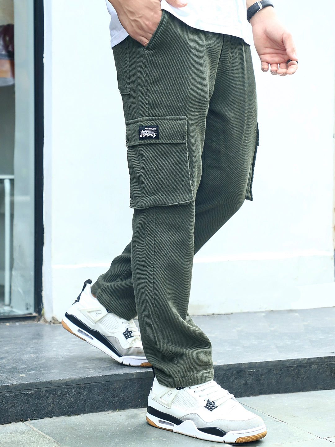 Sahara Stride Dark Green Cotrise Cargo