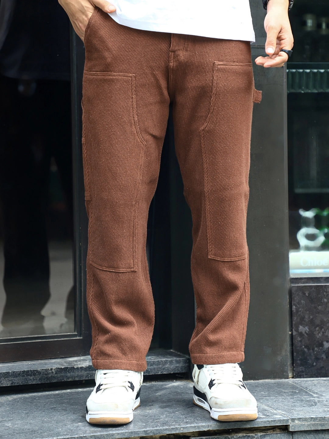 Tiger Claw Dark Brown Cotrise Cargo