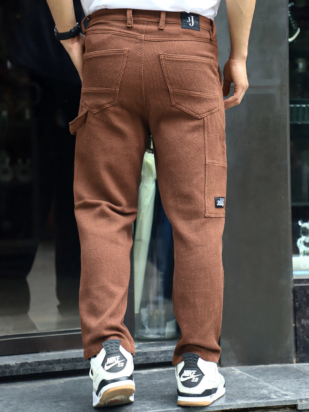 Tiger Claw Dark Brown Cotrise Cargo