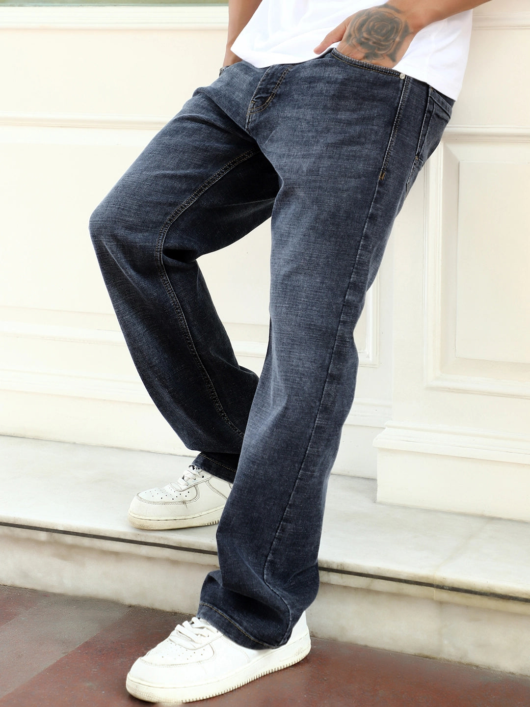 Boss Mode Bootcut Spruce Blue Denim Jeans