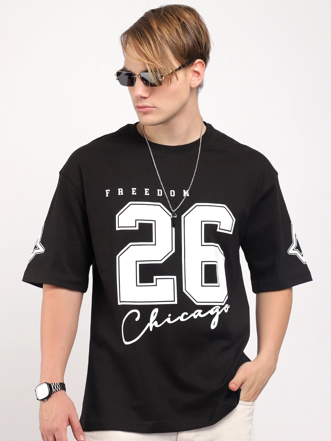 Black Oversized T-Shirt