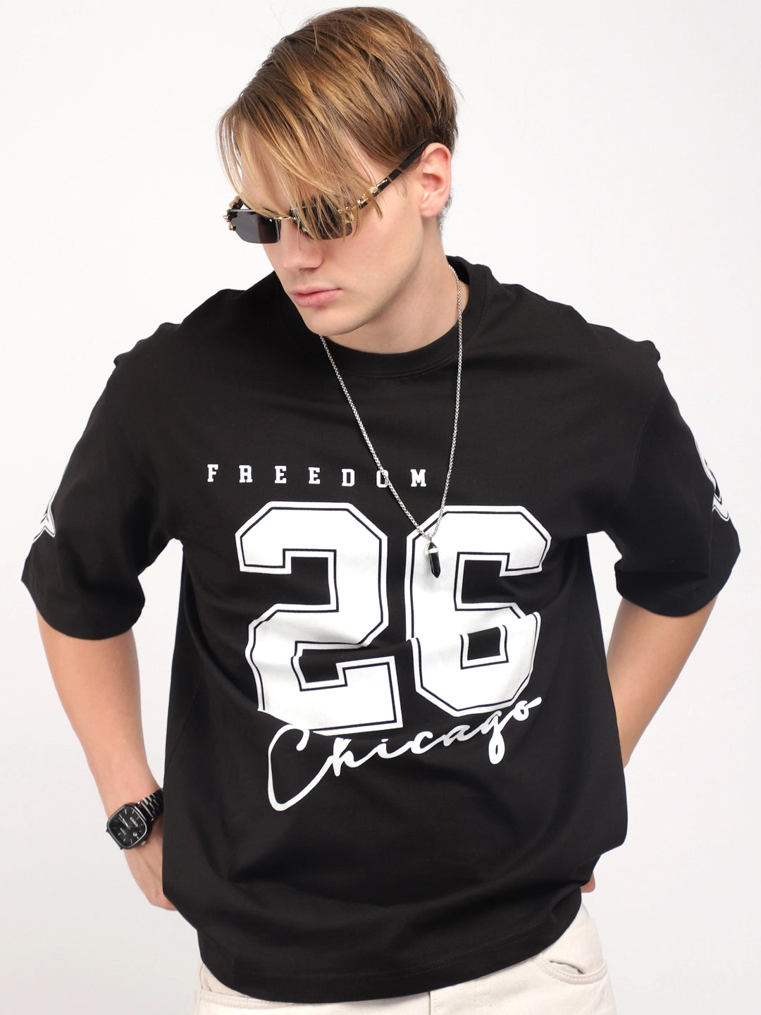 Black Oversized T-Shirt