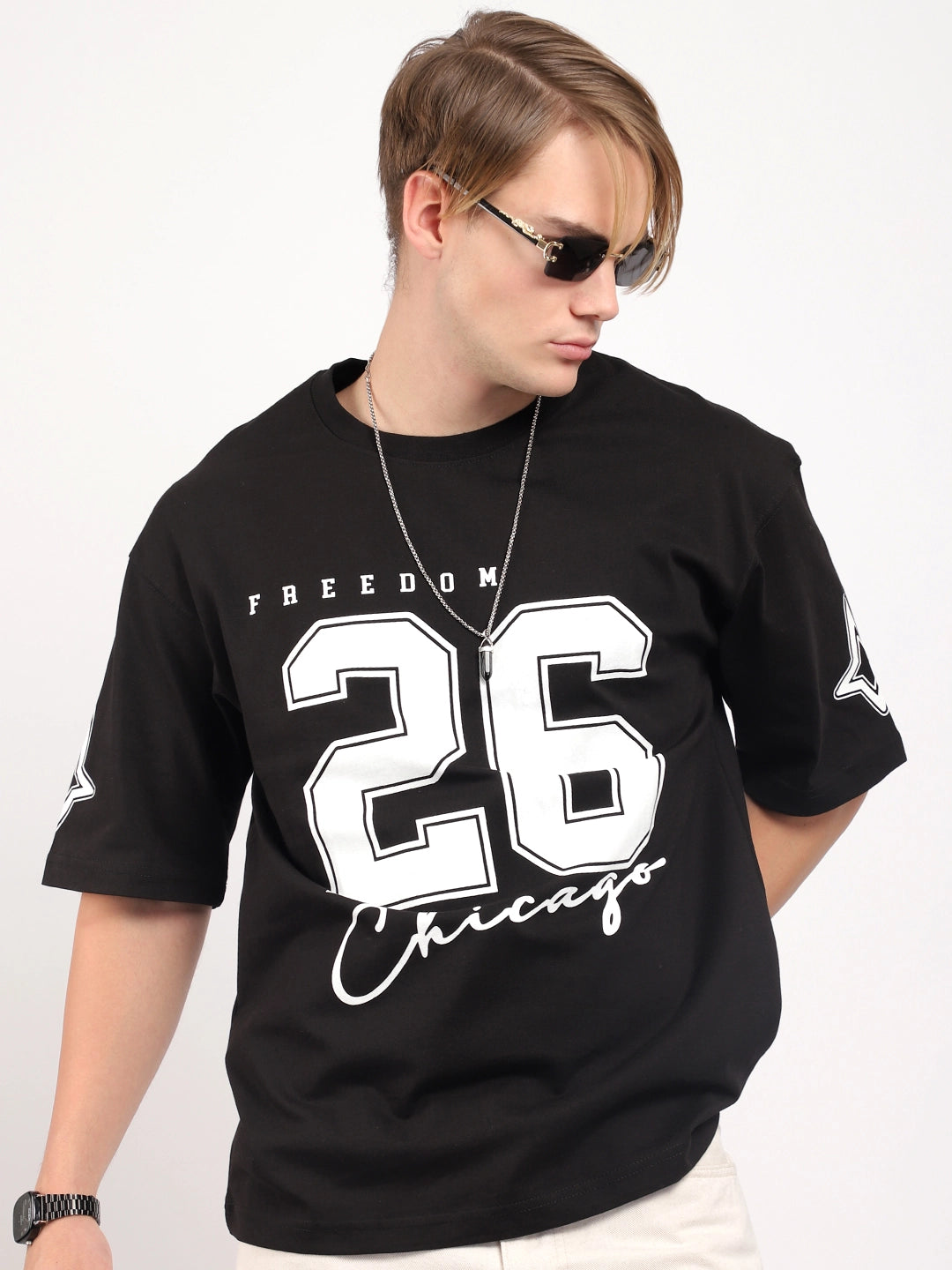 Black Oversized T-Shirt