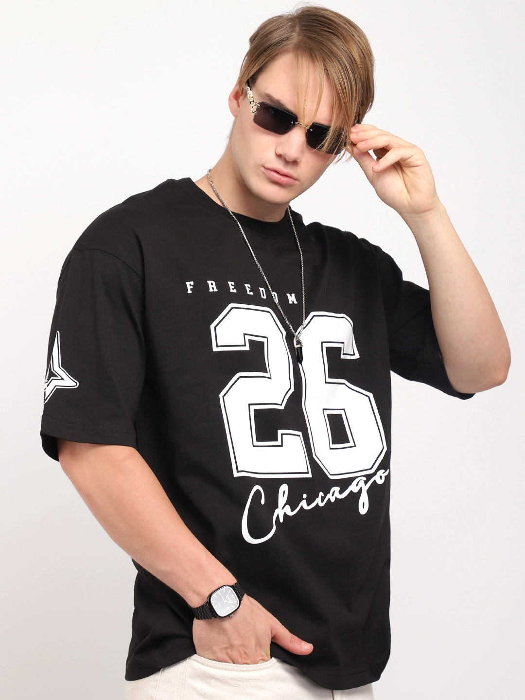 Black Oversized T-Shirt