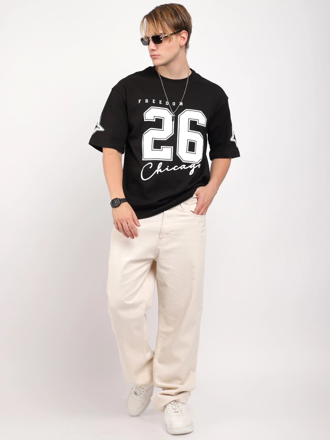 Black Oversized T-Shirt