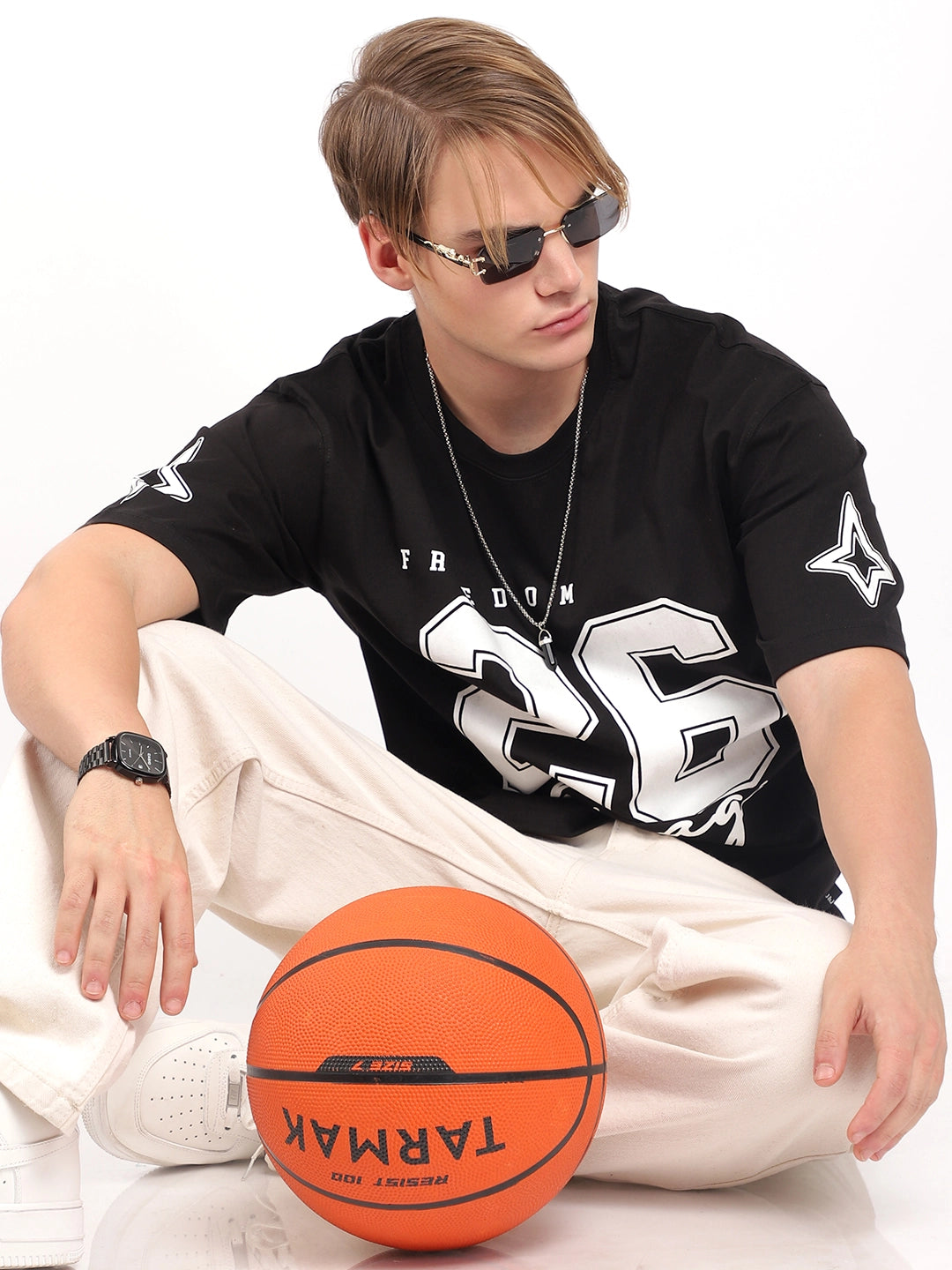 Black Oversized T-Shirt