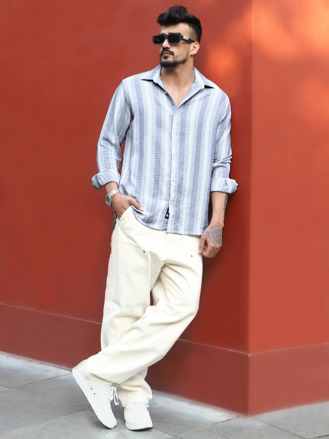 Timeless Blue Full Sleeve Shirt