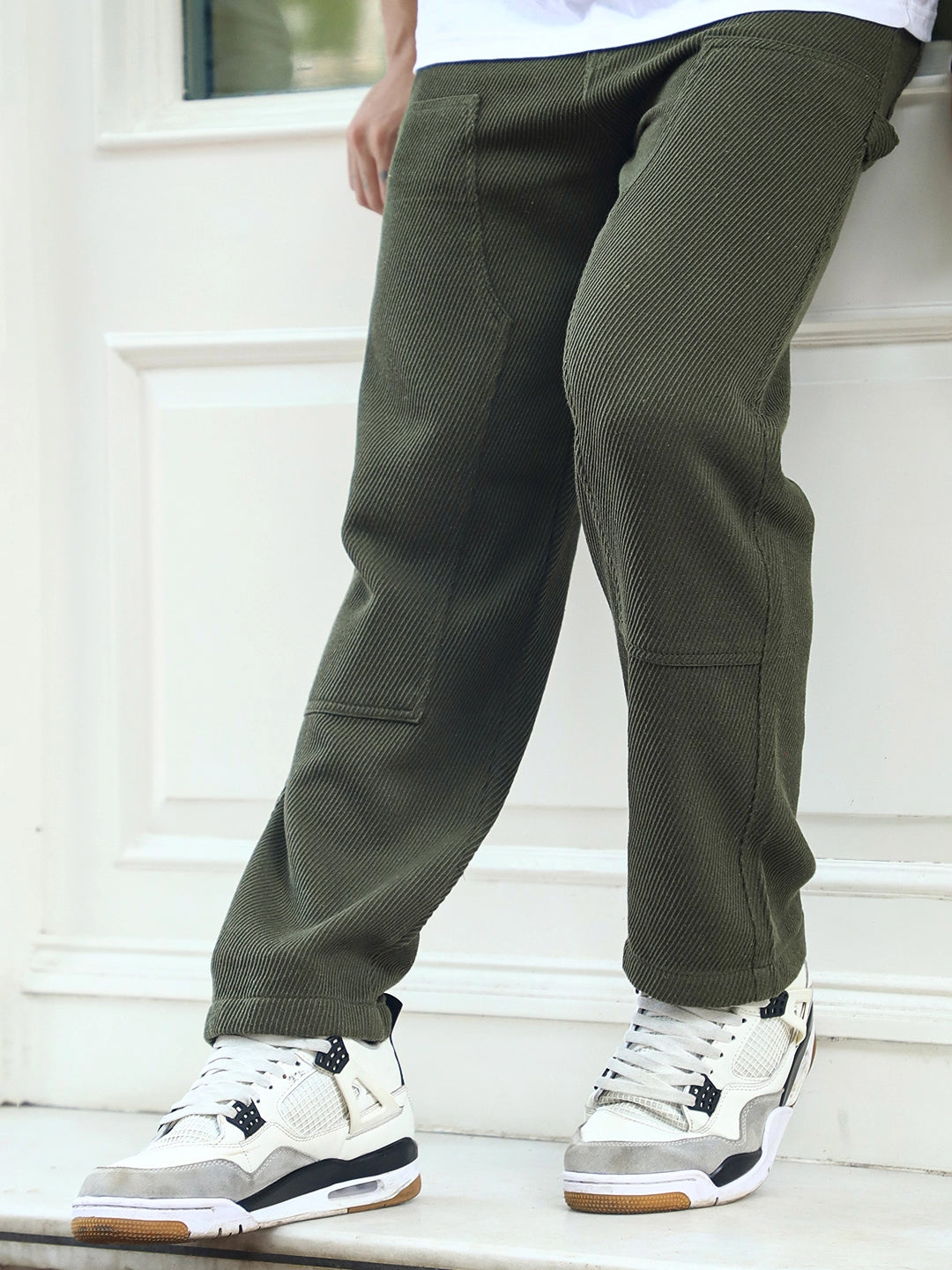 Tiger Claw Dark Green Cotrise Cargo