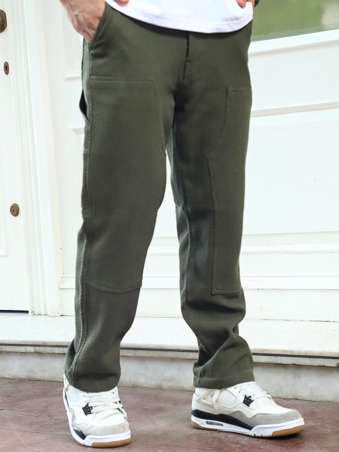 Tiger Claw Dark Green Cotrise Cargo
