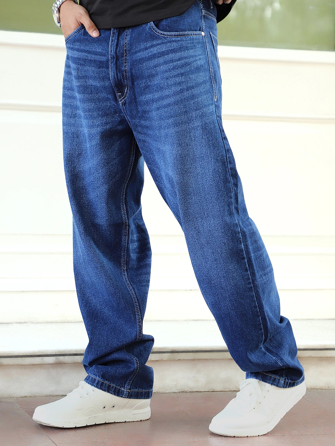 90s Revival Blue Baggy Fit Jeans