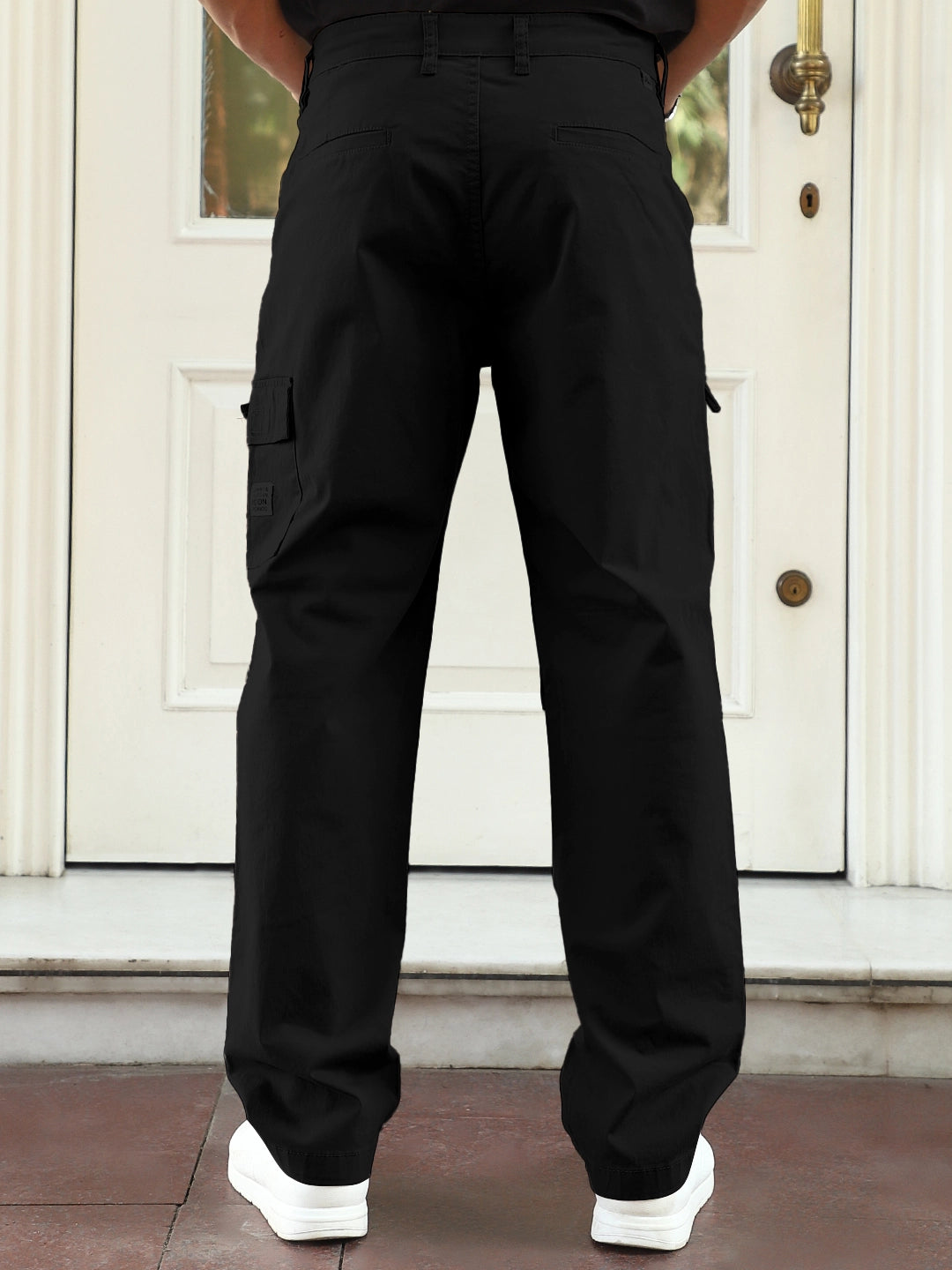 Riverside Black Cotton Cargo