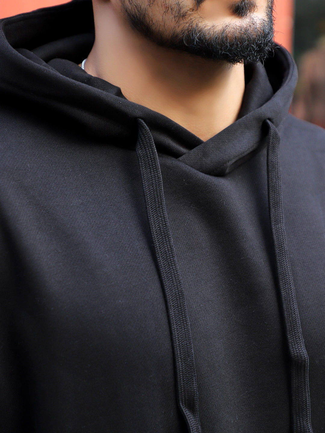 Cavendish Comfort Black Oversized Hoodie