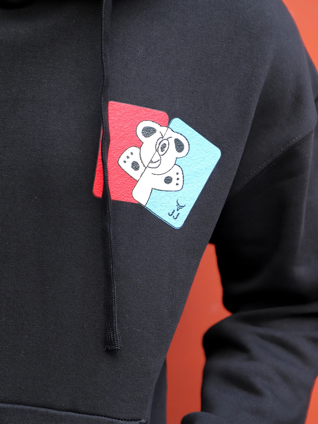 Lancaster Street Black Oversized Hoodie