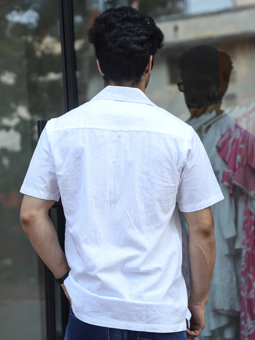 Cereal Killer White Half Sleeve Plain Shirt