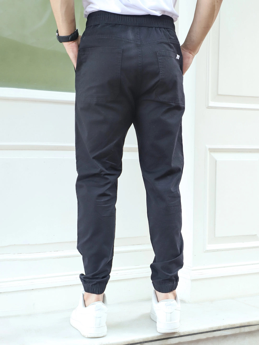 Torino Tough Black Cotton Cargo