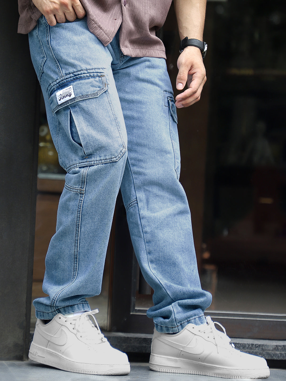 Zoom Classic Blue Denim Cargo