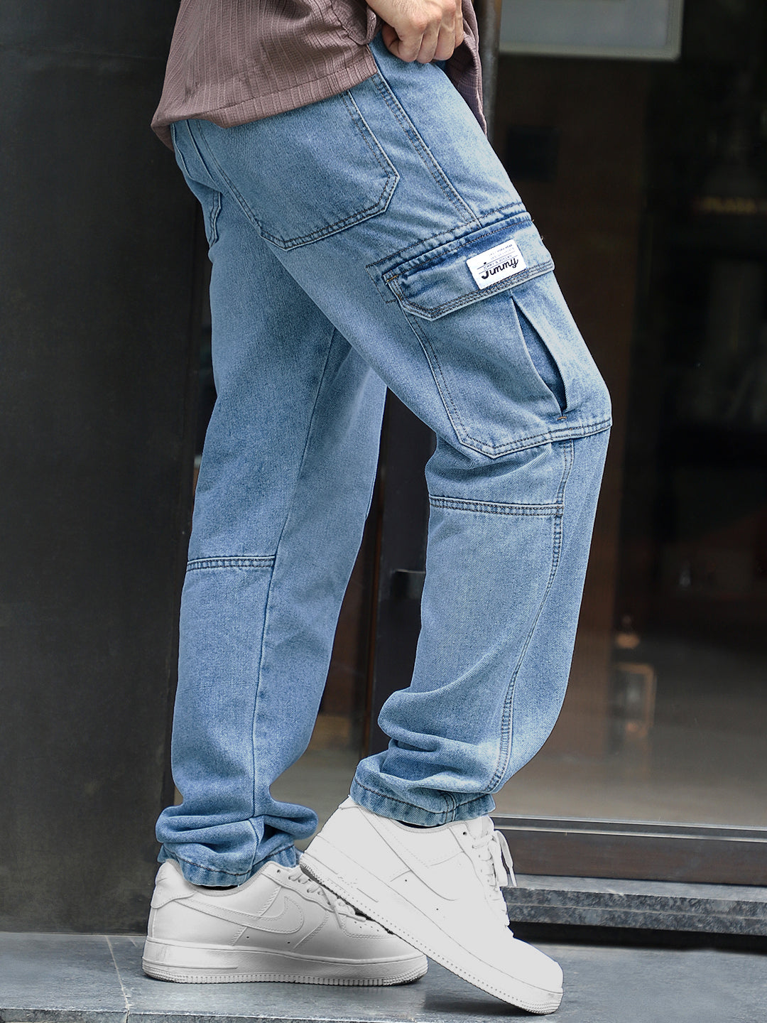 Zoom Classic Blue Denim Cargo