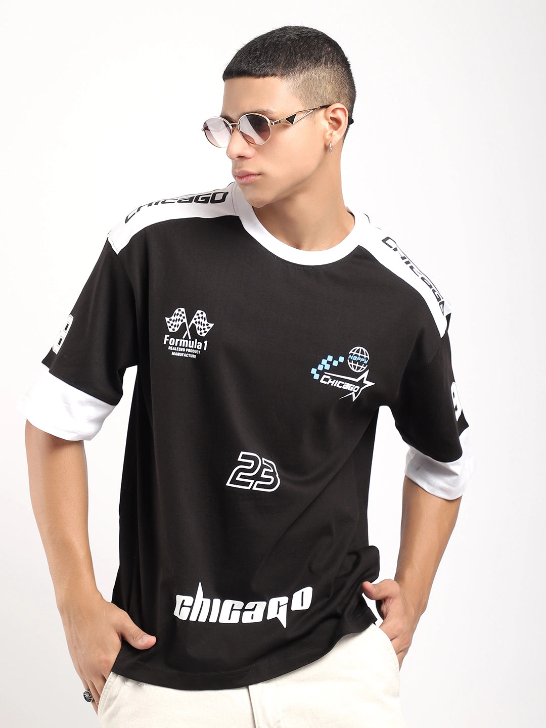 Men Black T-Shirt