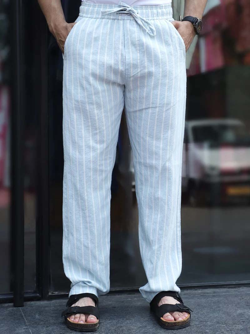 Frostline Sky Blue Stripe Trouser