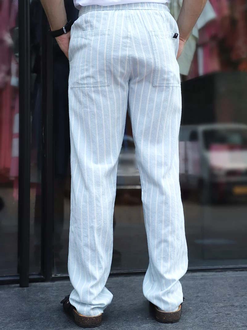 Frostline Sky Blue Stripe Trouser
