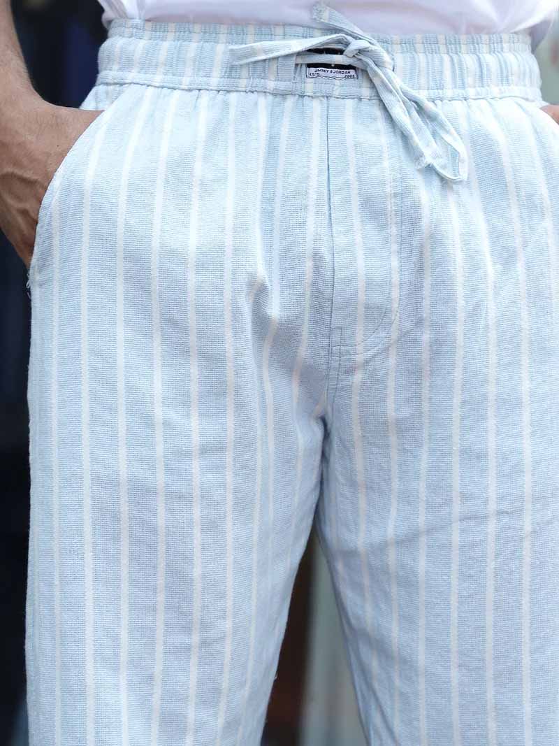 Frostline Sky Blue Stripe Trouser
