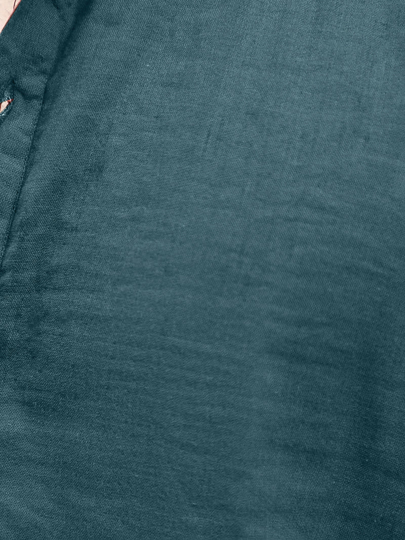 Fusion Drift Ocean Blue Kurta