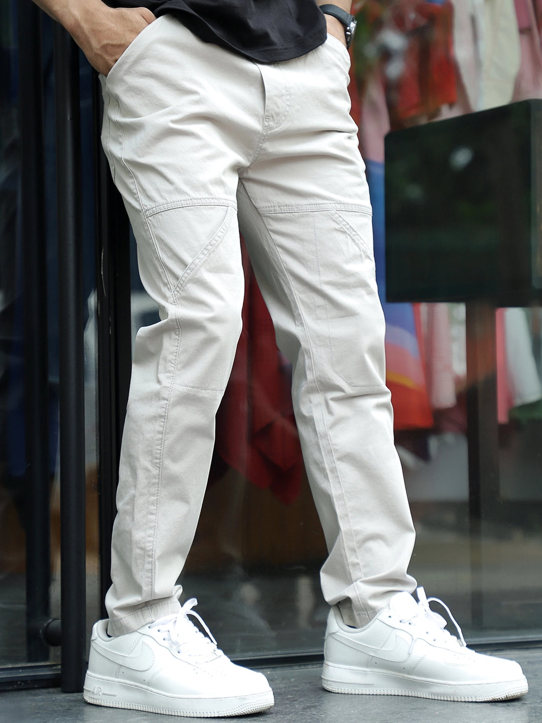 Barkridge Beige Cotton Cargo