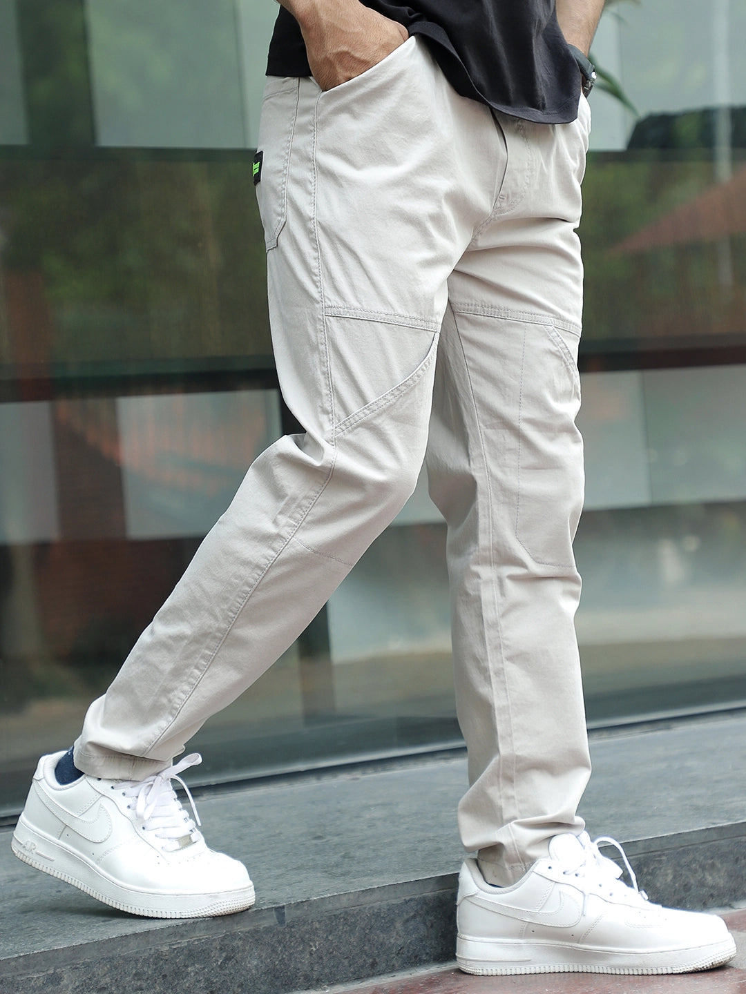 Barkridge Beige Cotton Cargo