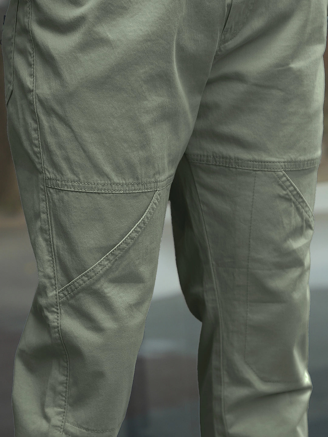 Barkridge Olive Green Cotton Cargo