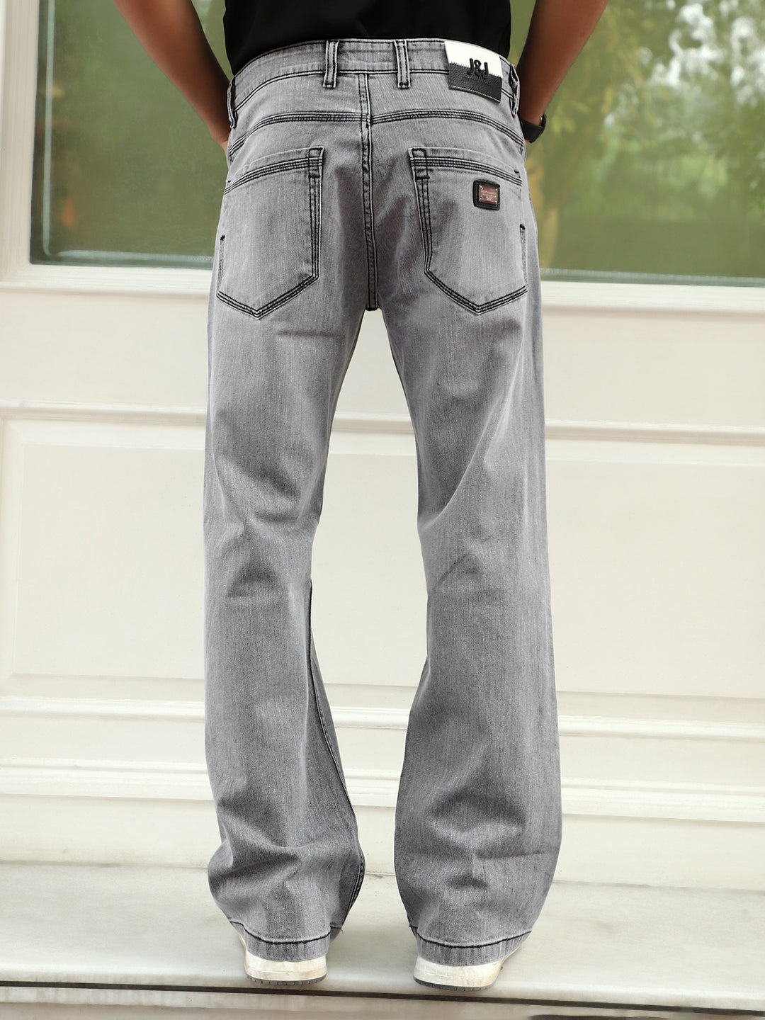 Chicago Light Grey Denim Jeans