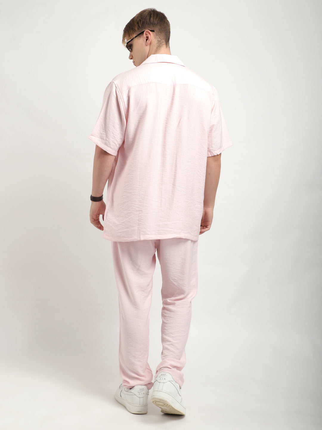 Men Pink Co-Ord Set