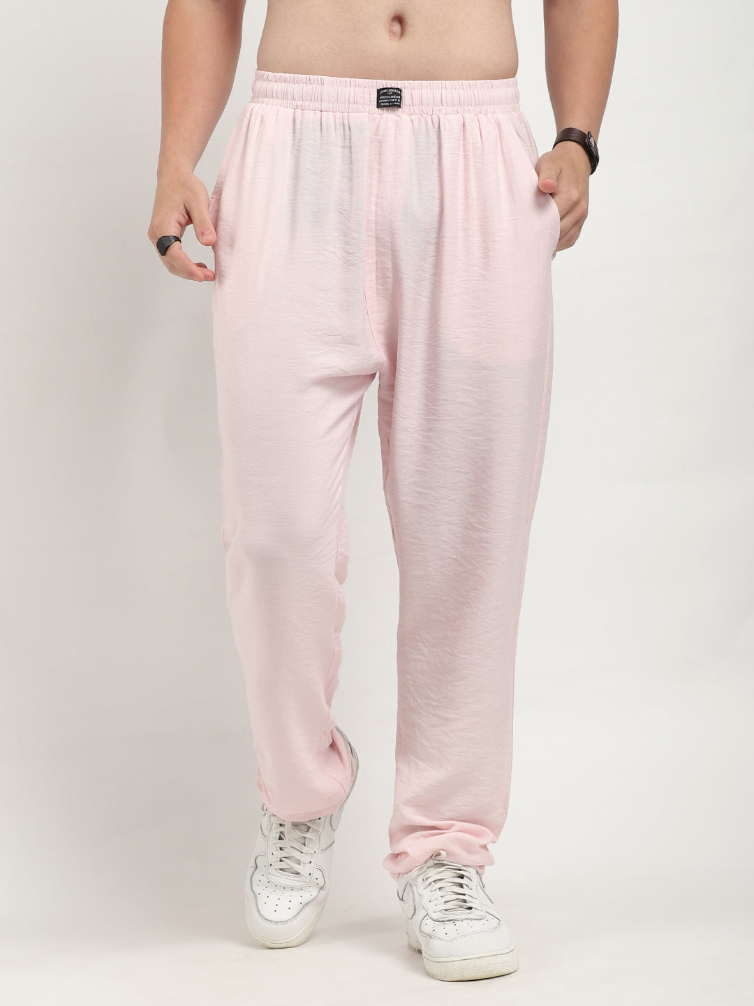 Men Pink Co-Ord Set