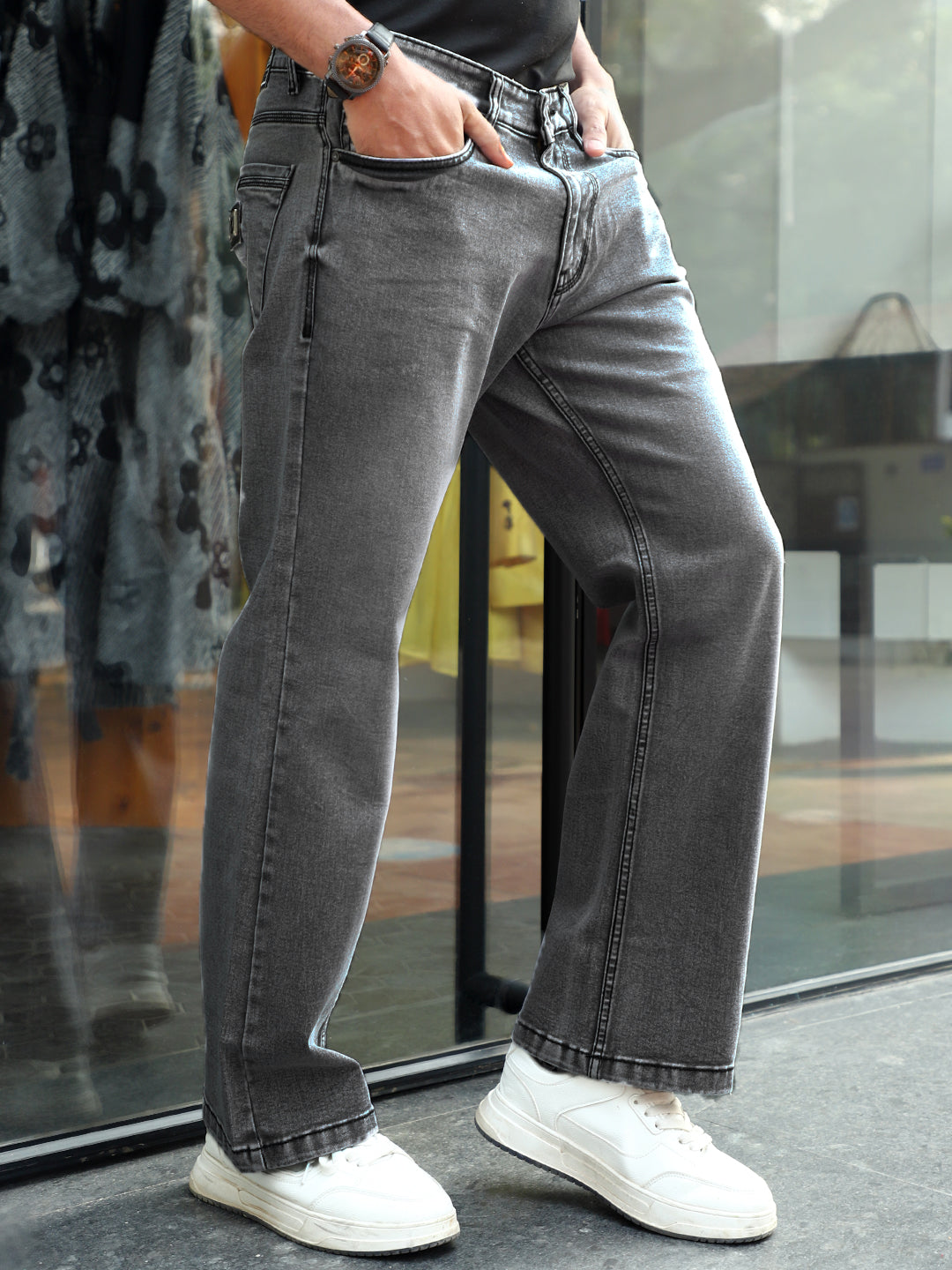 Chicago Grey Denim Jeans