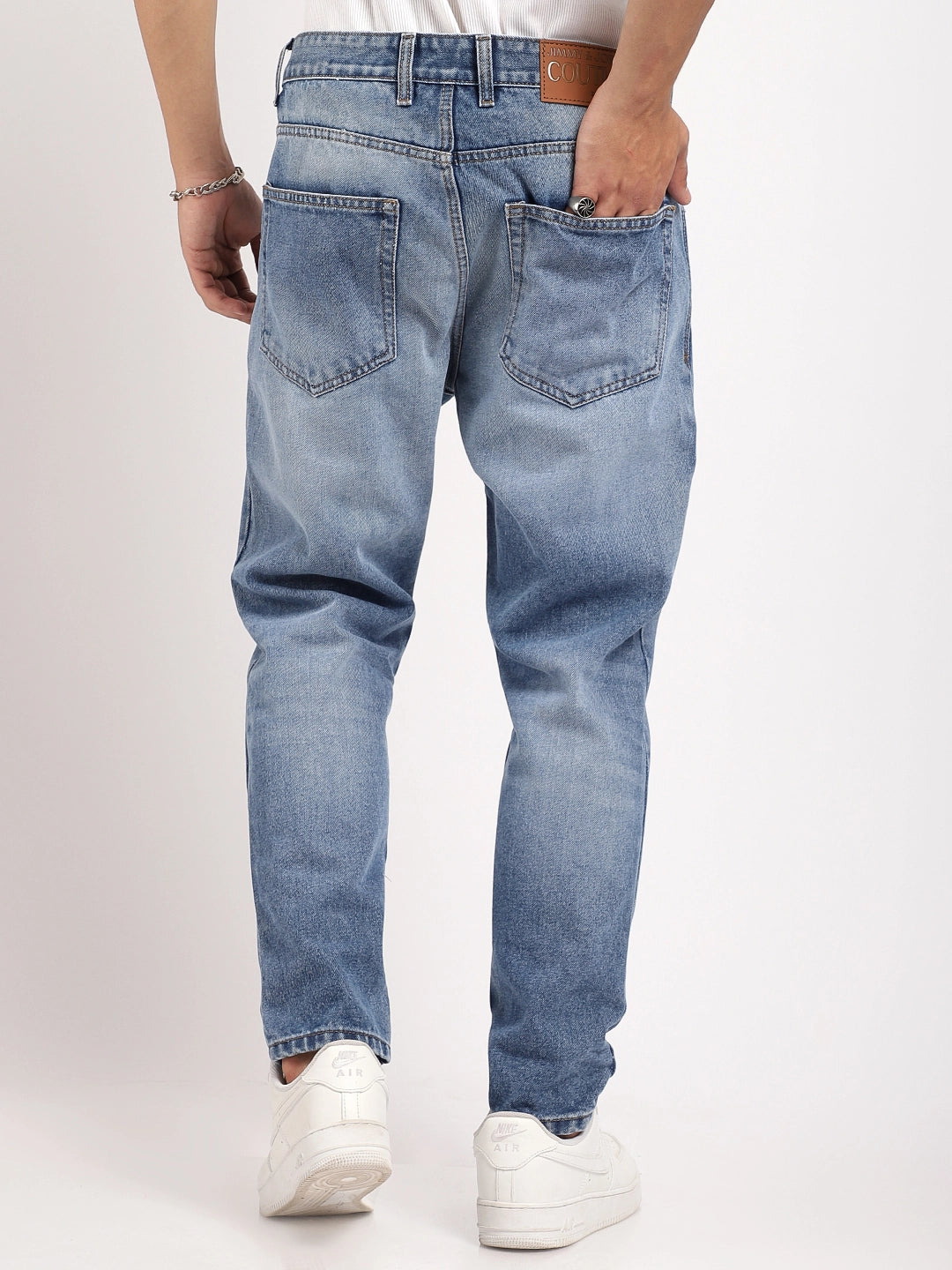 Marble Mist Light Blue Denim Jeans