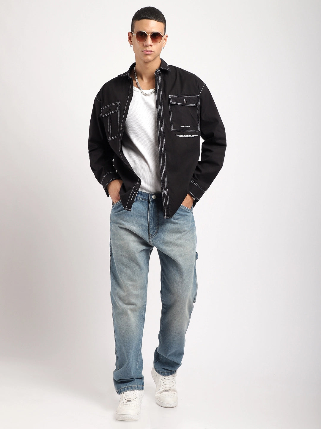 Borough Lane Tint Blue Denim Jeans