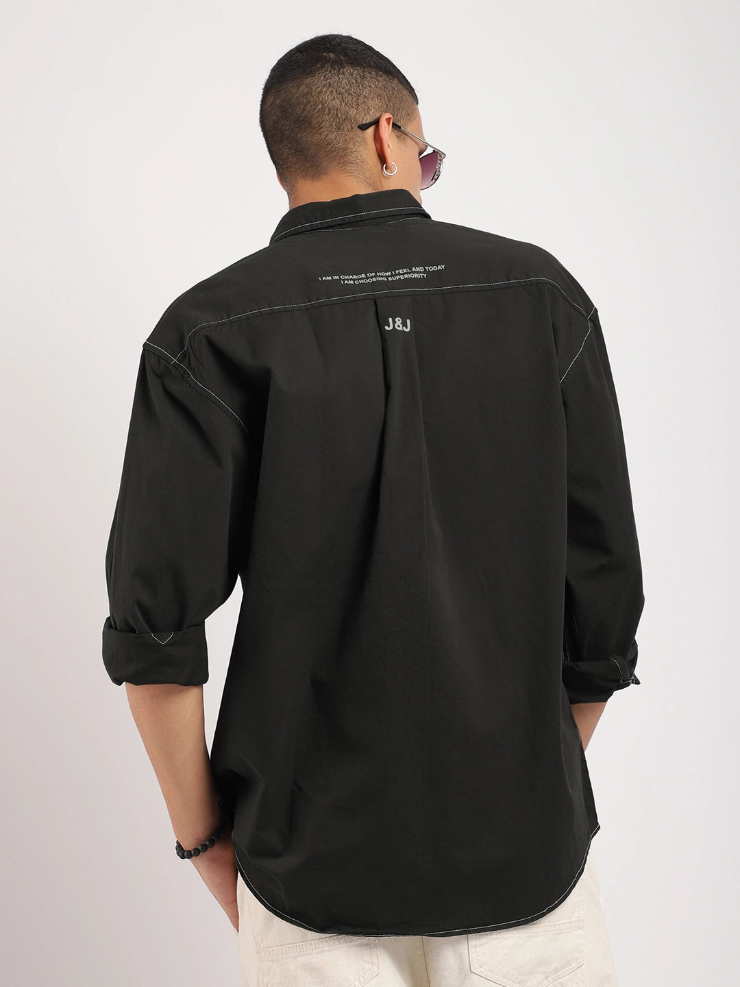 Dark Grey Full Sleeve Shirt