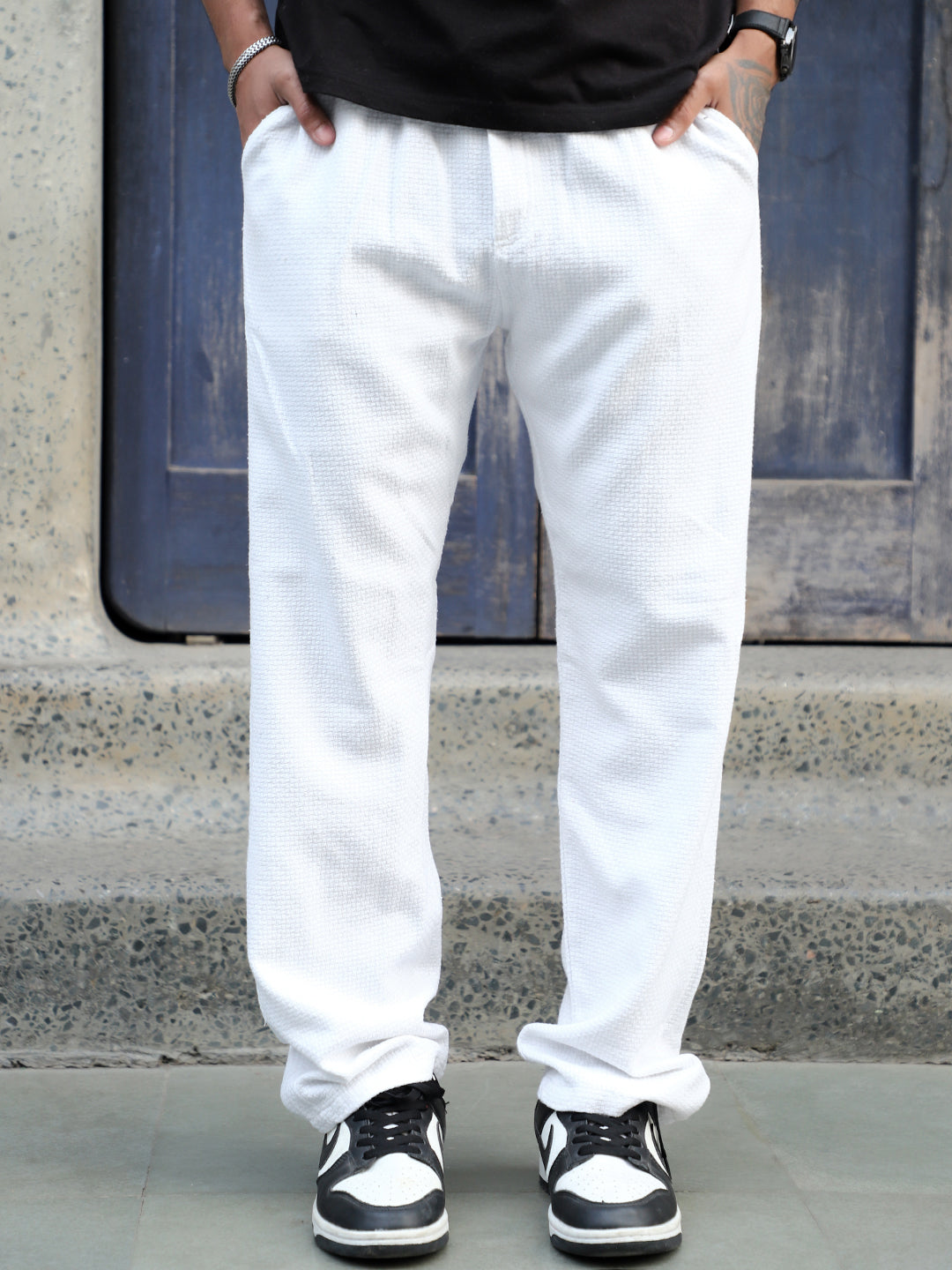 Clubhouse White Linen Trouser