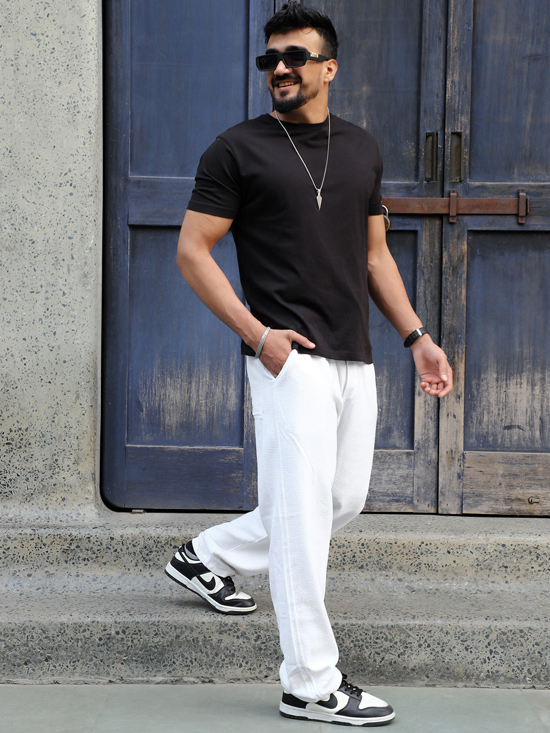 Clubhouse White Linen Trouser