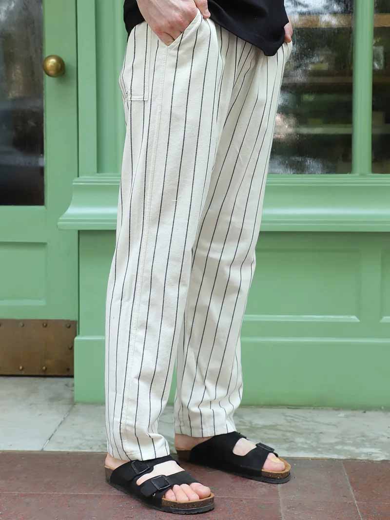 Frostline Off White Stripe Trouser