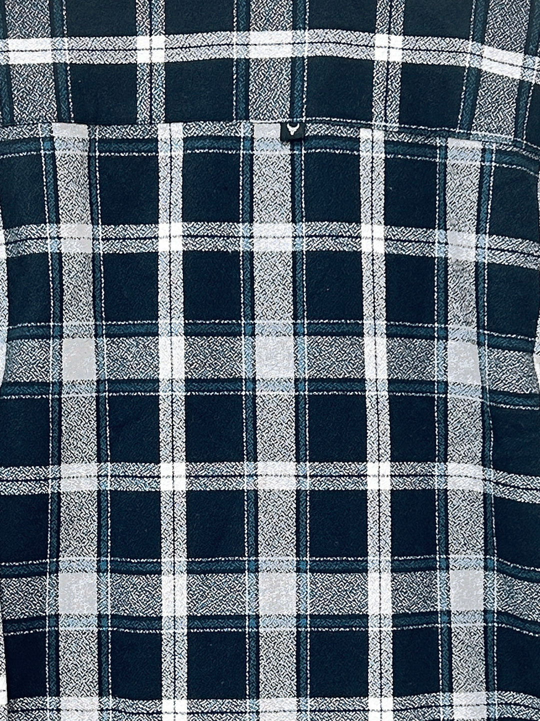 Bloom State Dark Blue Check Full Sleeve Shirt