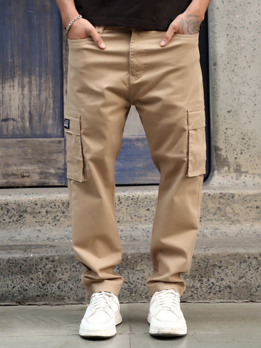 Cyprus Trek Khaki Cotton Cargo