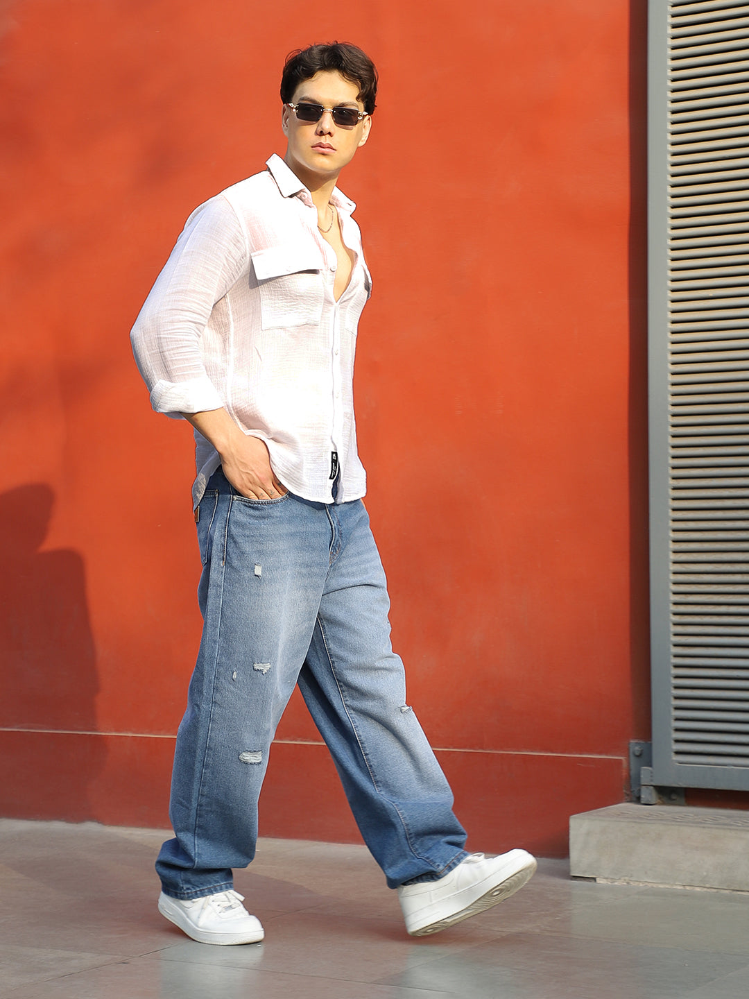Fusion Boom Light Blue Denim Jeans