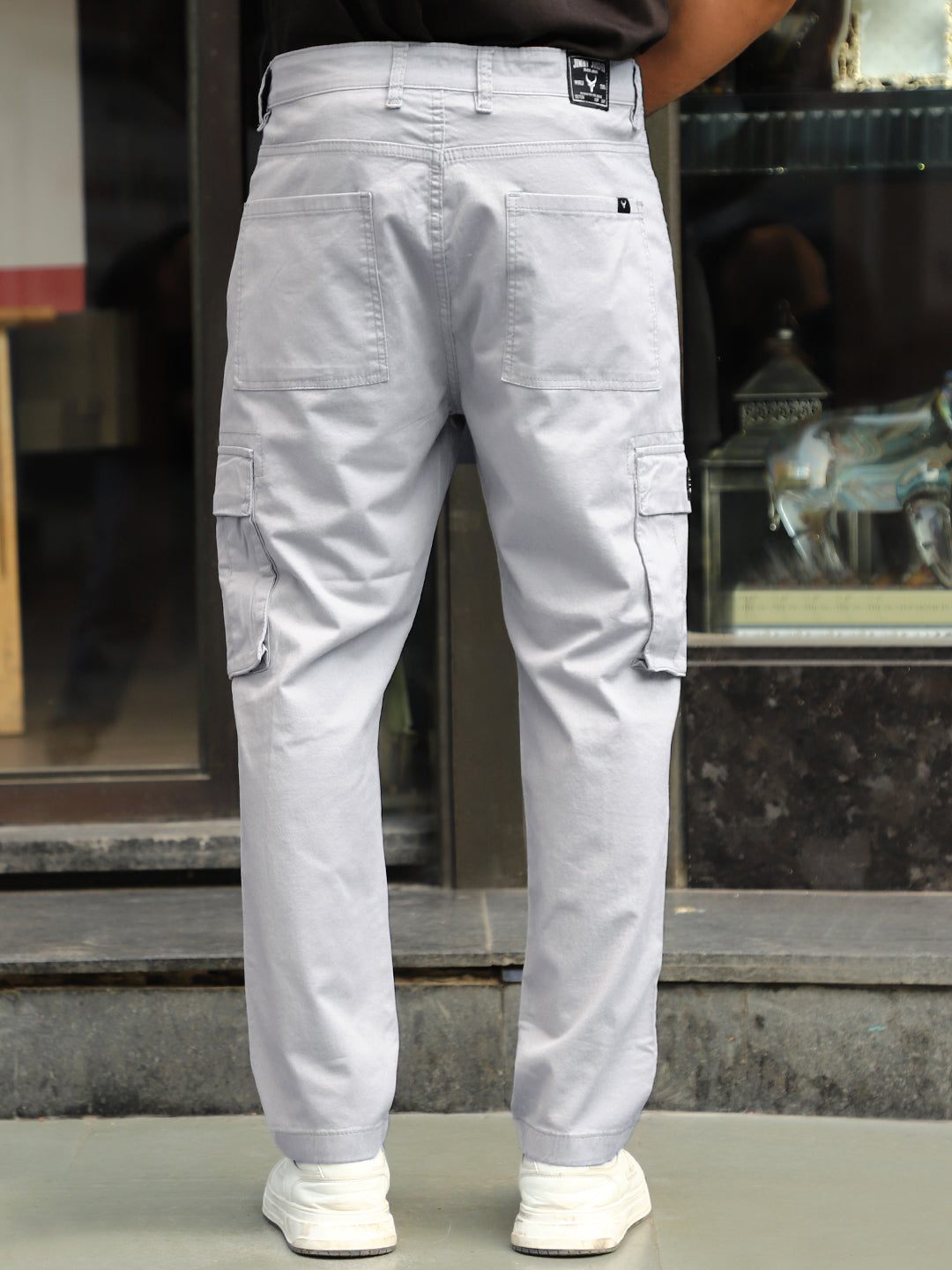 Cyprus Trek Ash Grey Cotton Cargo