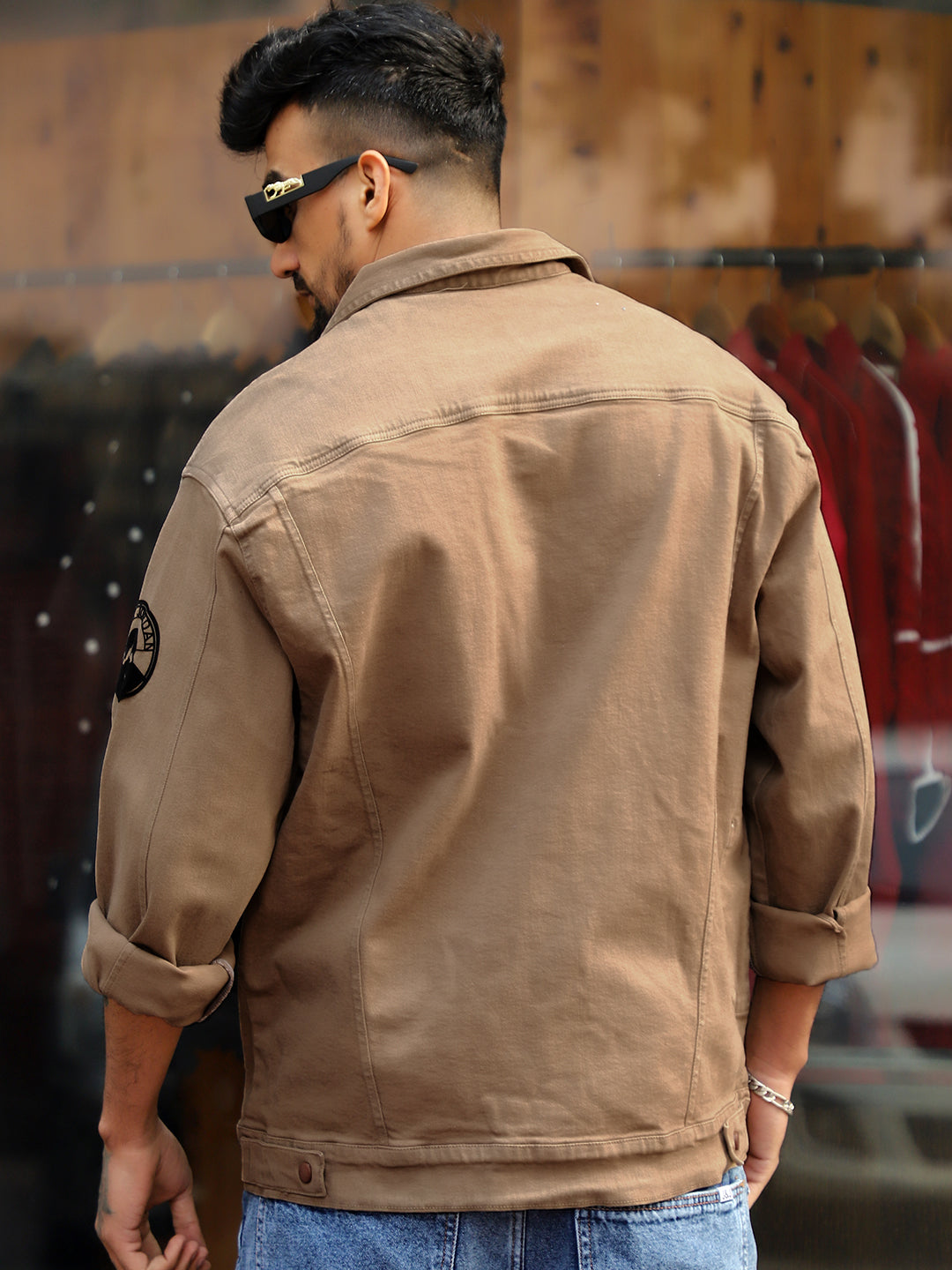 Somerset Styles Khaki Denim Jacket Pro