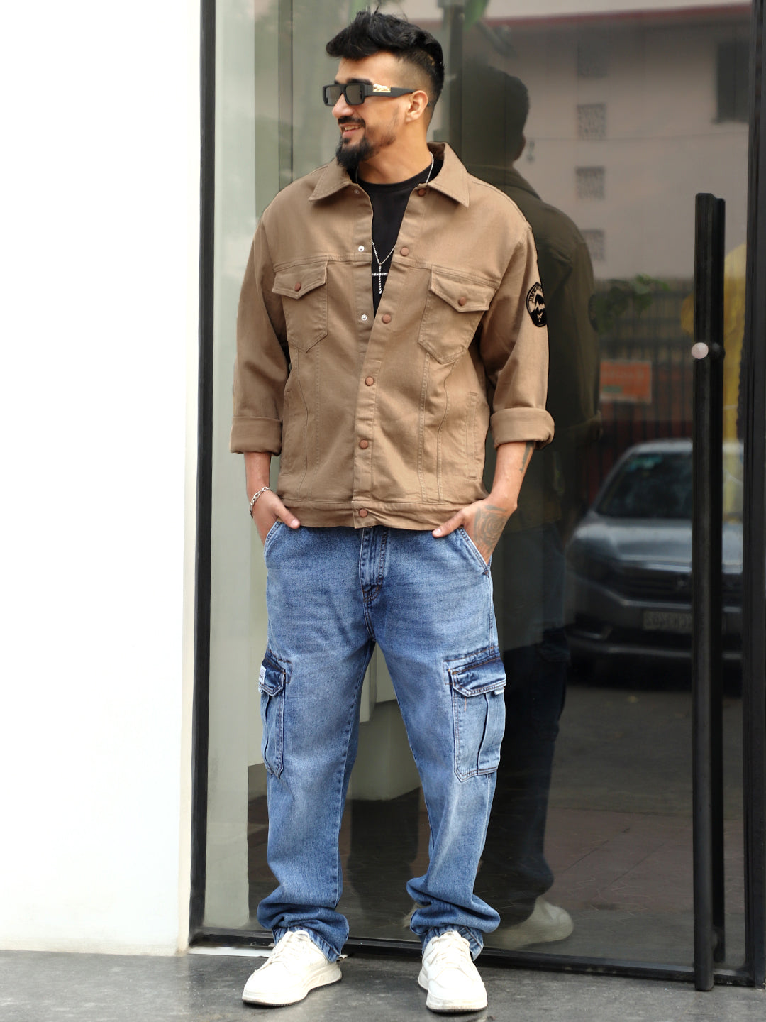 Somerset Styles Khaki Denim Jacket Pro