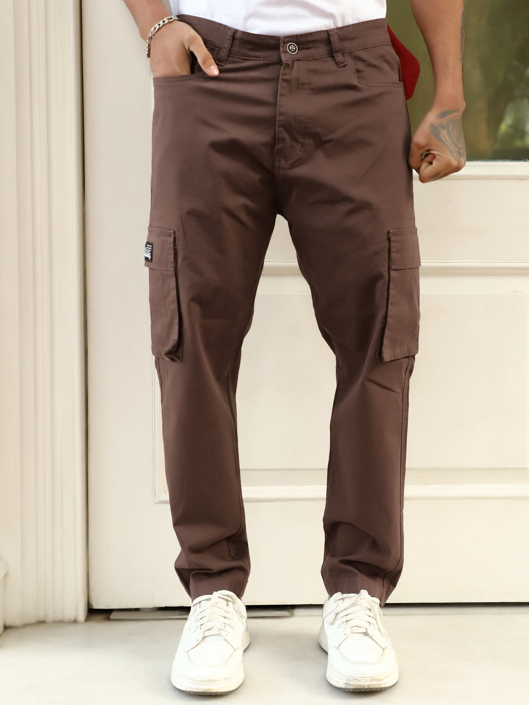 Cyprus Trek Brown Cotton Cargo