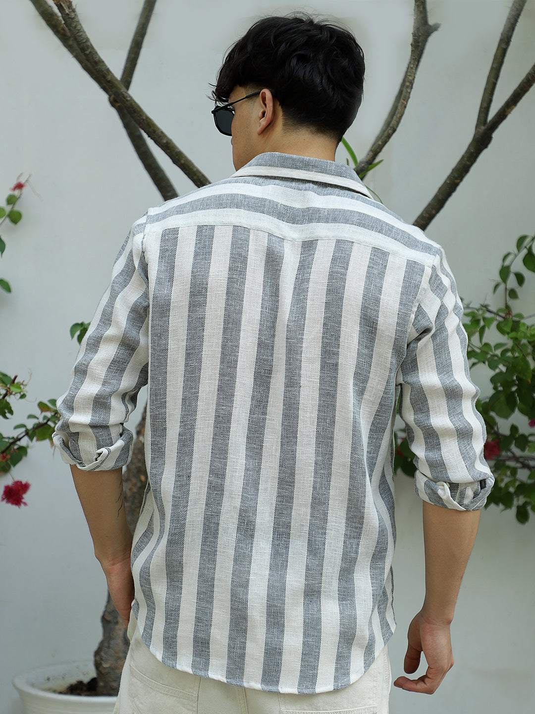 Crimson Black Full Sleeve Shirt