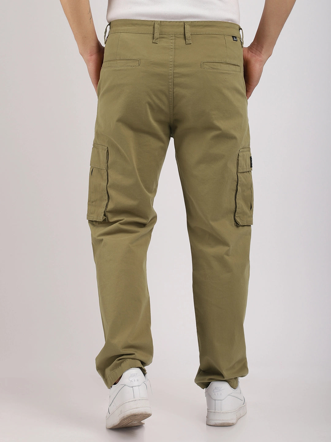 Vogue Hues Mustard Cotton Cargo