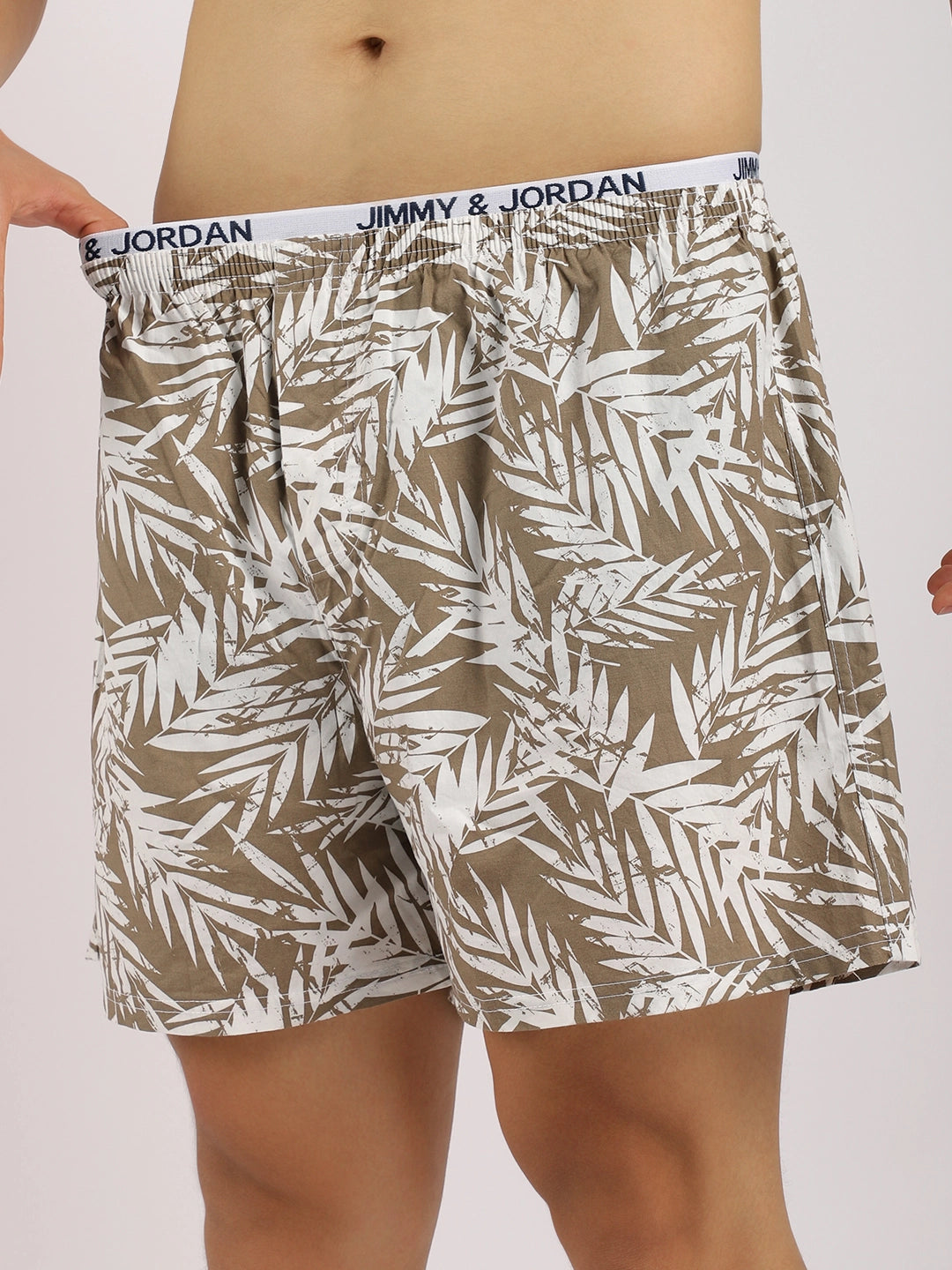 Cessino Drift Beige Print Boxer