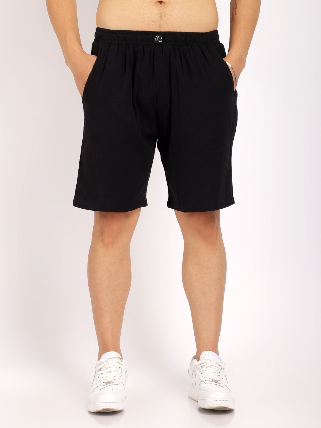 Vero Vibe Lucas Double Clothe Black Co-Ord Set